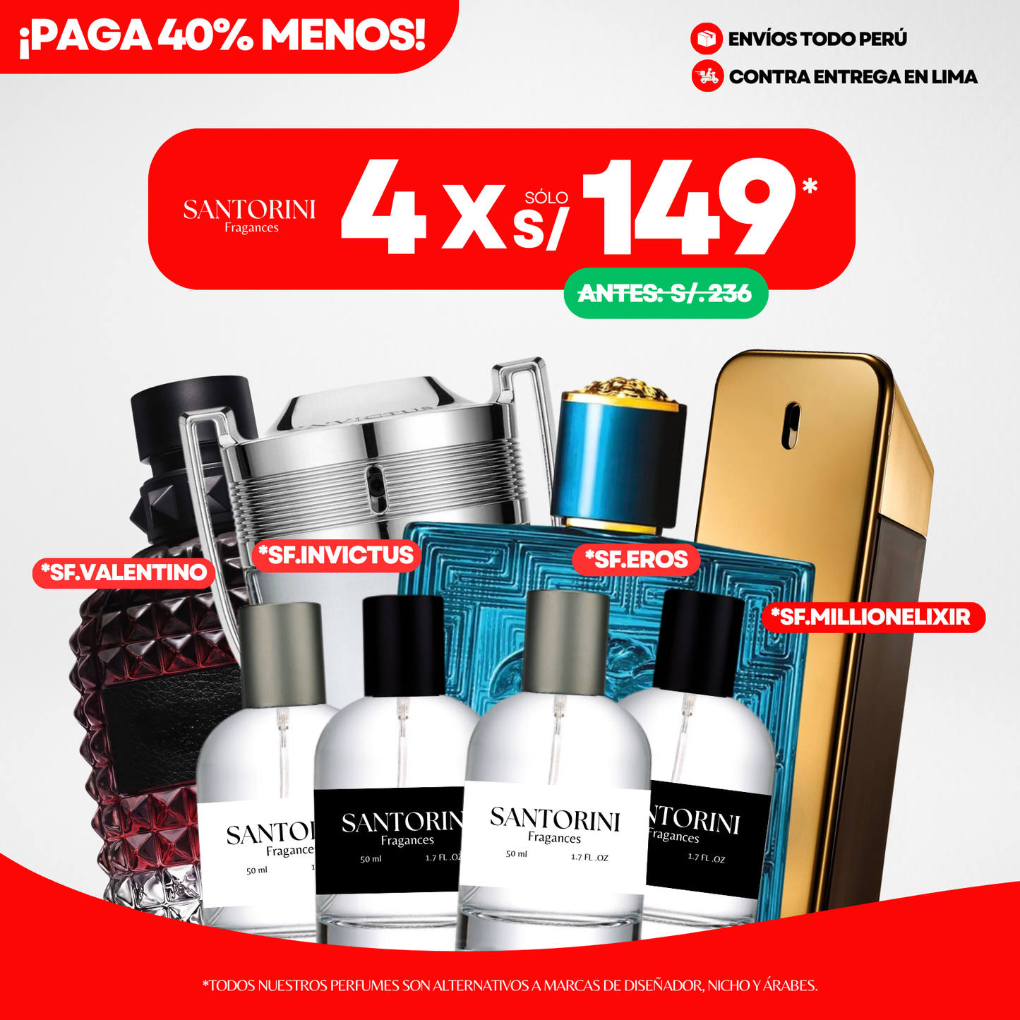 ¡PROMO 4 X S/.149!